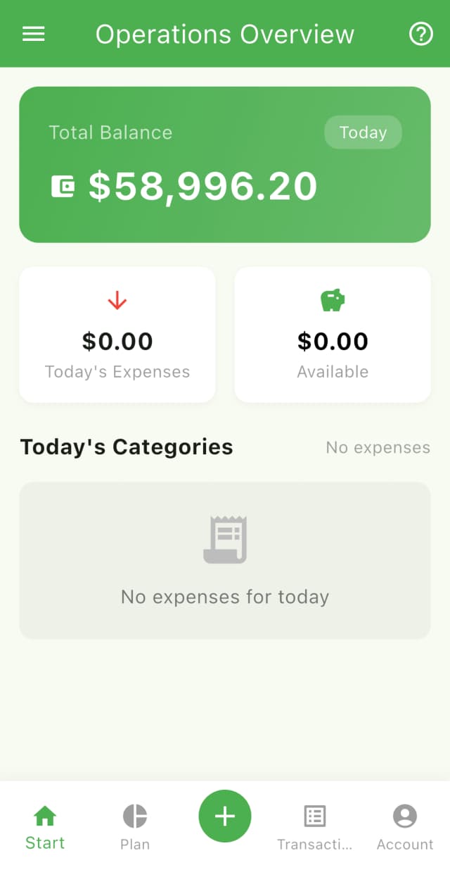 App screenshot